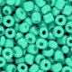 Seed beads 6/0 (4mm) Bright jade green